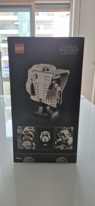 Lego capacete scout trooper