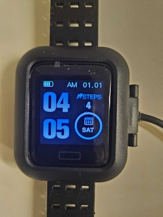 Relógio Fitness ANCwear com Monitor de Atividade, Frequência Cardíaca e Pressão Arterial