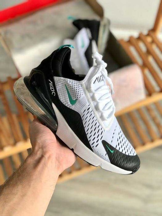 Мужские кроссовки Nike Air Max 270 White&Black. 40-45