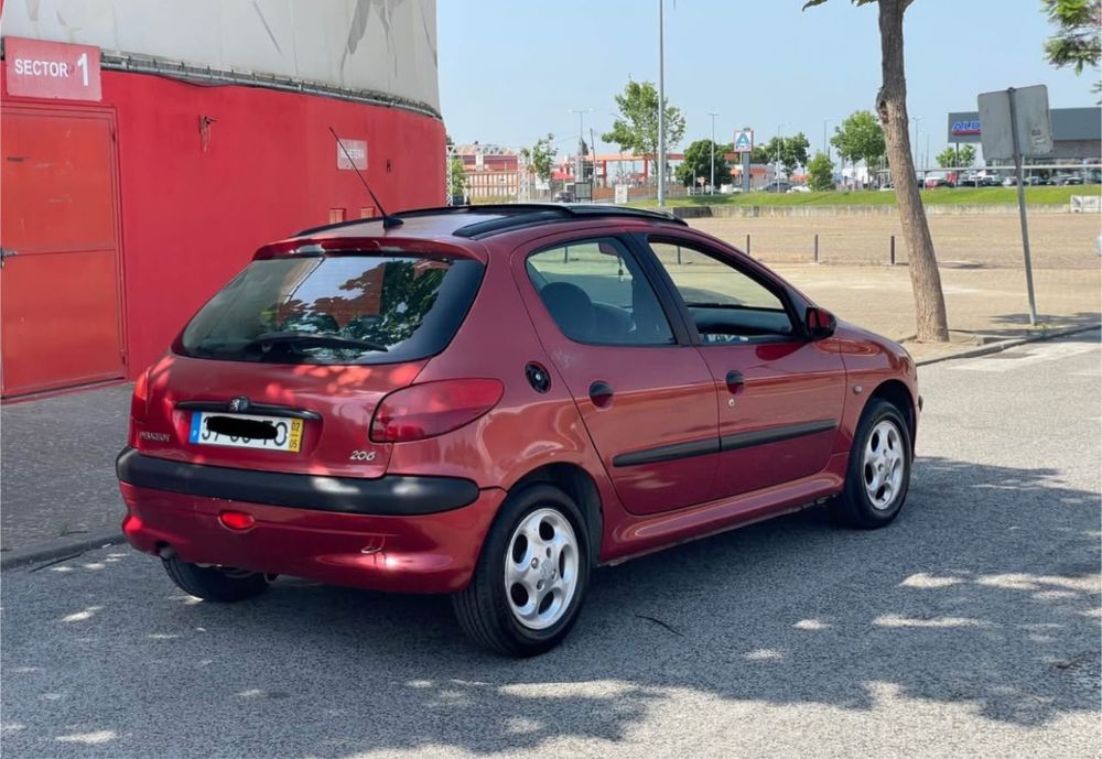 Peugeot 206 Vermelho