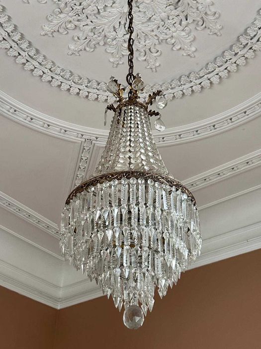 Lustre de teto em Cristal (1910 - 1930)