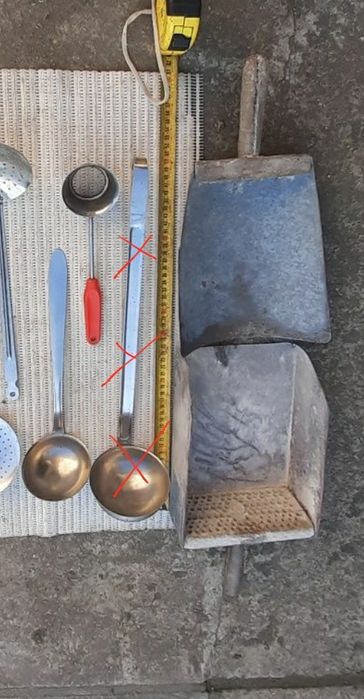 Ковш черпак нержкухонний