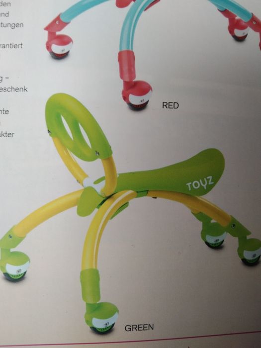 Jeździk pchacz skoczek rowerek hulajnoga zabawka