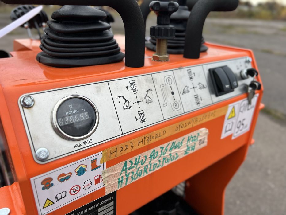 Міні навантажувач LeiTe H360W! Mini skid steer loader LT-H360W!