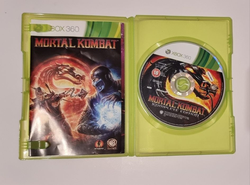 Mortal Kombat Komplete Edition xbox 360 świetny stan