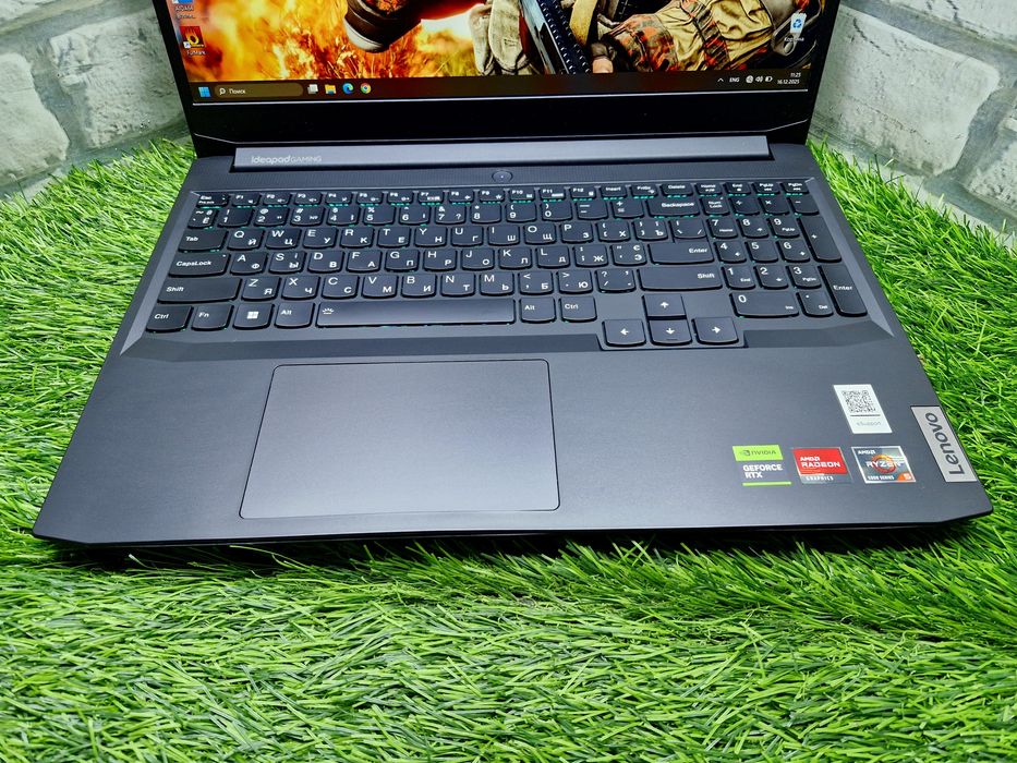 Магазин:Lenovo Gaming 3/Ryzen 5-5500H/16gb/500SSD/RTX 2050 4Gb/Игровой