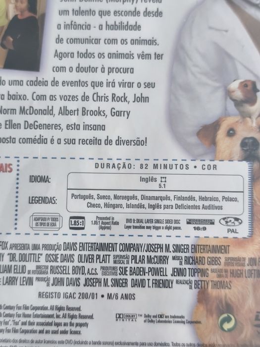 DVD Dr. Dolittle
