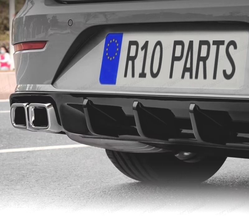 DIFUSOR VOLKSWAGEN ARTEON 20-24 LOOK R NEGRO BRILHO