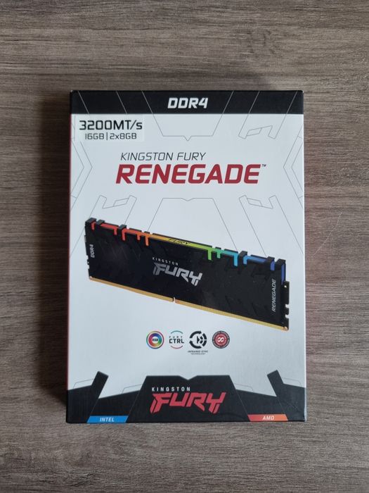 RAM — Kingston Fury Renegade DDR4 16GB 2x8 3200MHz CL16