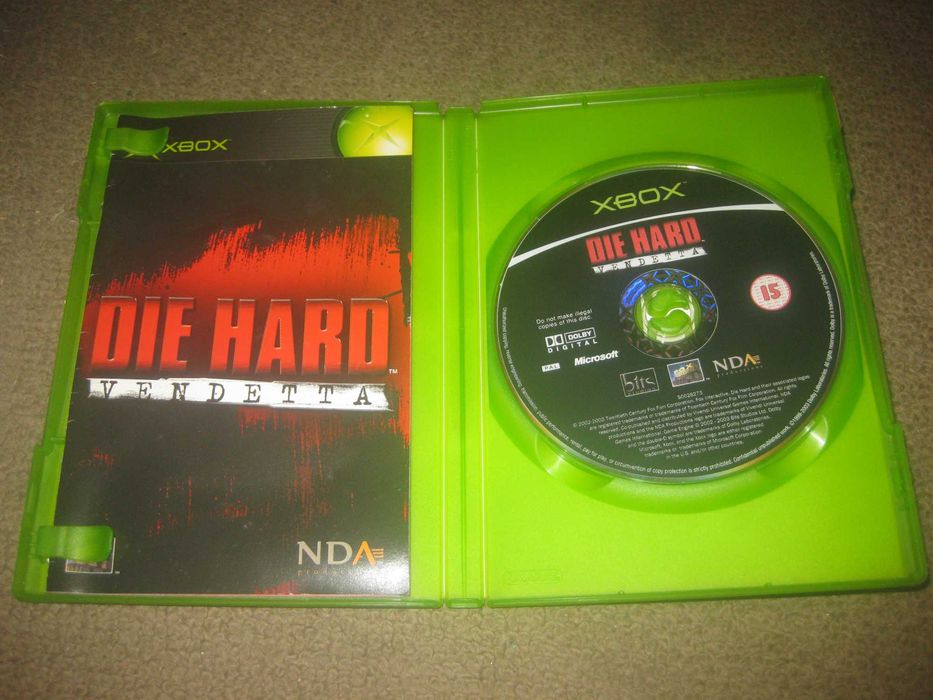 Jogo "Die Hard: Vendetta" para a XBOX/Completo!