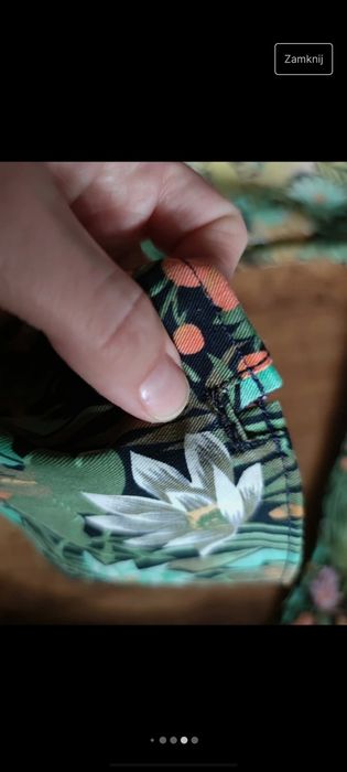 Długie spodnie w kwiaty  Maison Scotch