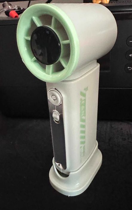 Wentylator ręczny TURBO – 19 000 RPM, do 20h pracy, USB‑