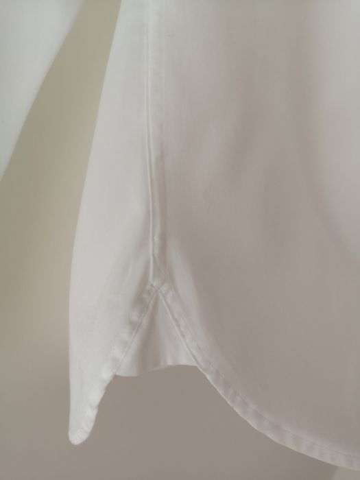 Albione Koszula biała męska młodzieżowa Slim Fit r.37 S/M