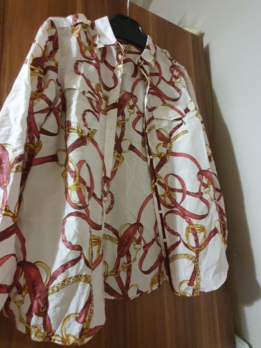 Massimo Dutti jedwabna koszula  L