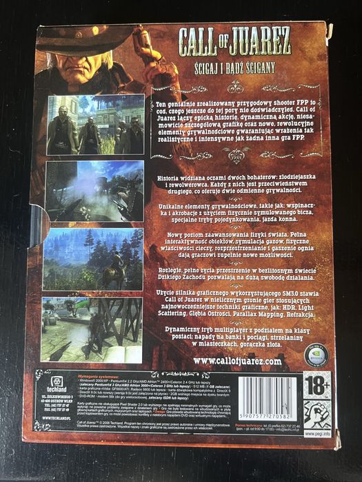 Gra PC Call of Juarez Polska Wersja PL
