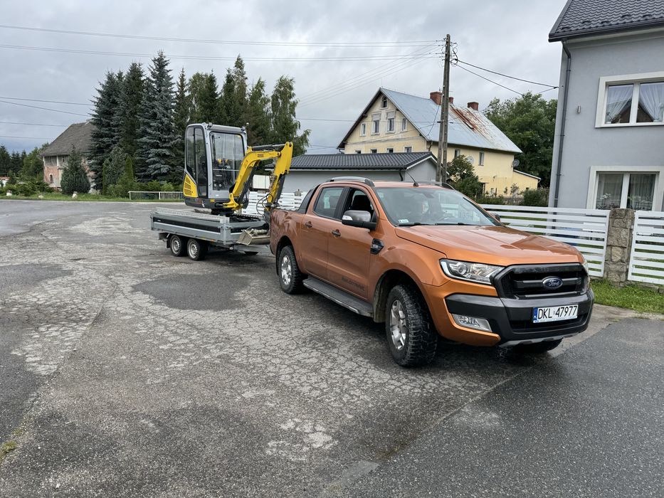 Usługi minikoparka i koparko ladowarka