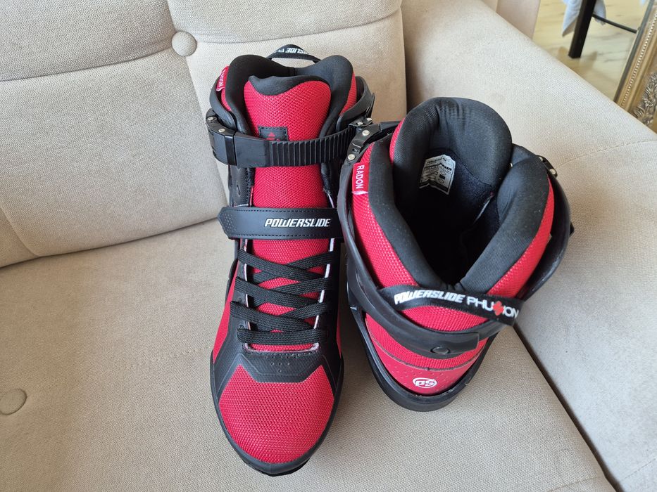 Buty do rolek Powerslide Phuzion Radon 90,  trinity mount,  EU 46 – jak nowe