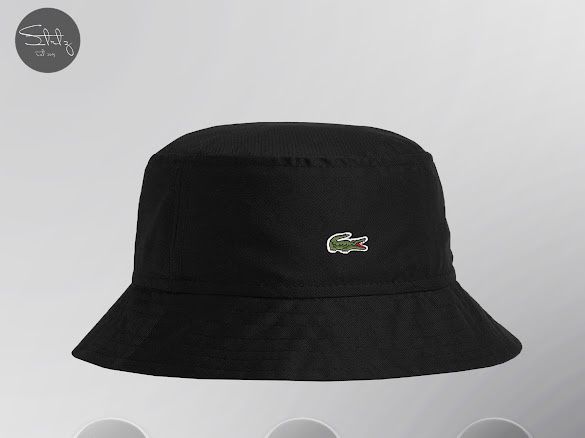 Панамки котонові Lacoste Bucket Hat, різні моделі. Панами, кепки.