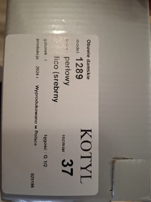 Buty czółenka Kotyl