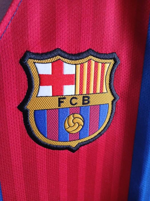 camisola FCB Barcelona t shirt futebol nike dri fit equipamento