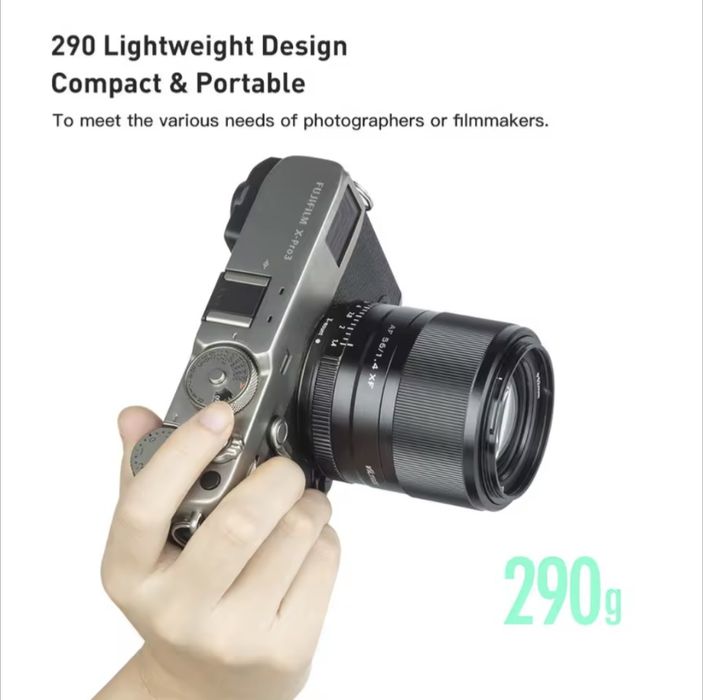 Новий Viltrox AF 56mm f/1.4 STM для Fuji XF — Портретний тихий швидкий