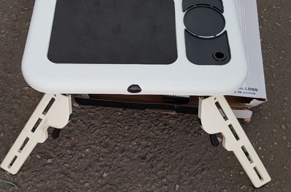 Столик складний підставка охолоджуючий для ноутбука E-Table