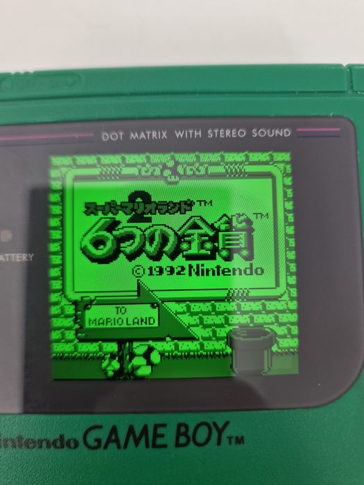 Gameboy DMG Verde Ecrã IPS