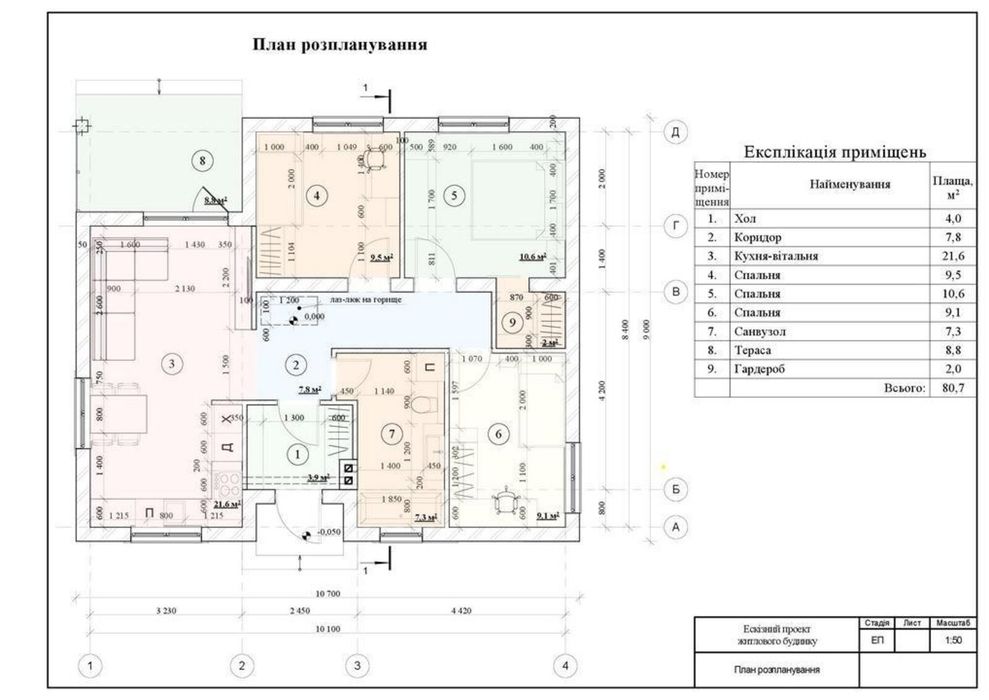 Ділянка 8соток, Станишівка, фундамент, світло, свердловина (26139937)