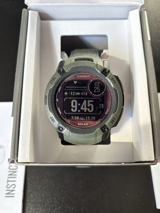 Garmin Instinct 2X Solar Zielony