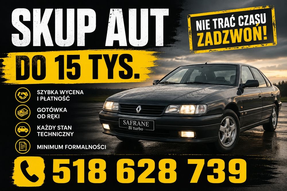 Skup aut Skup samochodów do 15 tys zł