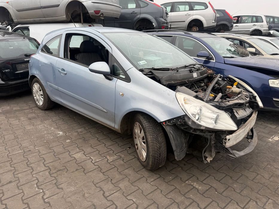 Opel Corsa D 1.2 Z12XEP Skrzynia Lampa Drzwi Zderzak