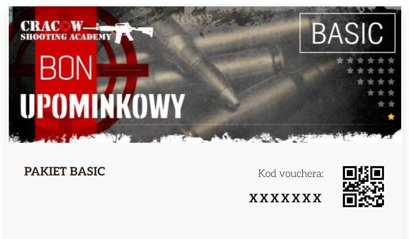 Bon Upominkowy Strzelnica Kraków