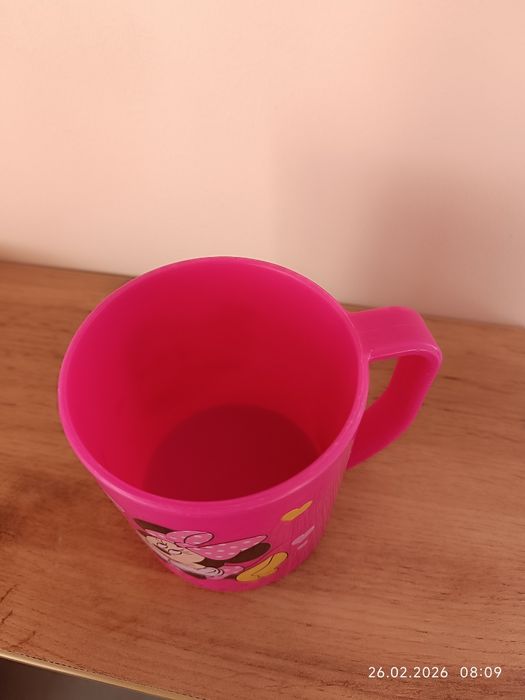 Zestaw kubek i talerzyk Minnie Mouse