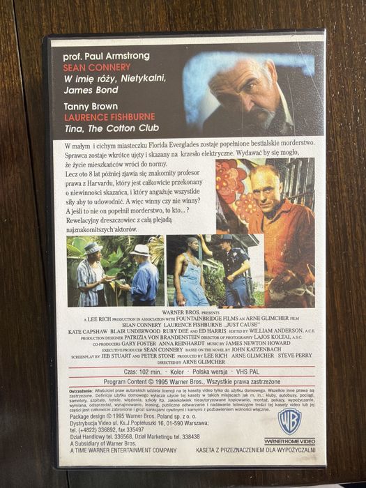 W slusznej sprawie vhs