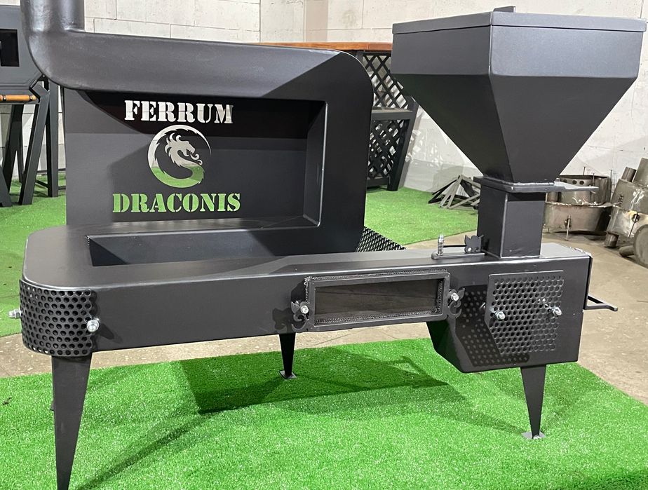 Пелетна піч на пелетах