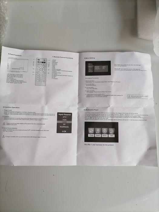 Проєктор Mini Led RD-802