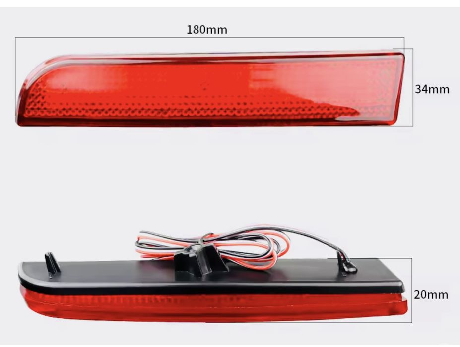 Отражатель катафот Mitsubishi Lancer Evolution OutlanderОсвітленяМото