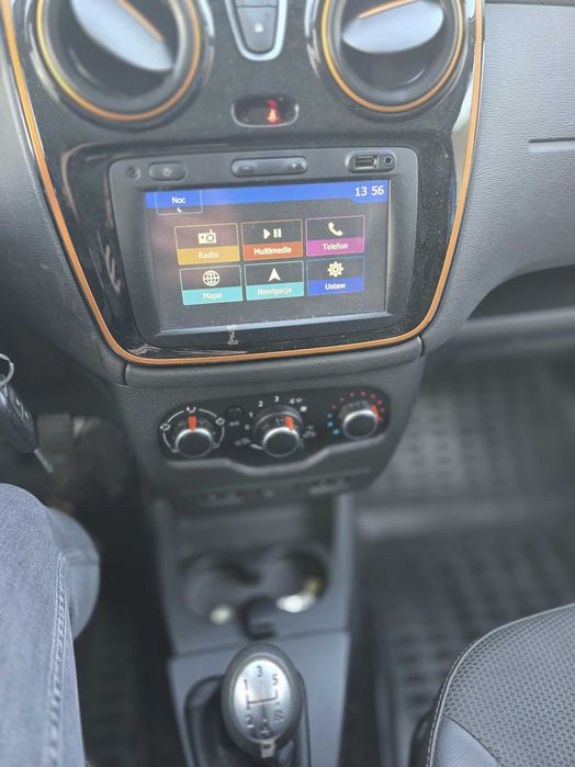 Dacia Lodgy Stepway, benzyna, półskóry, nawigacja, klima, alu 17 cali