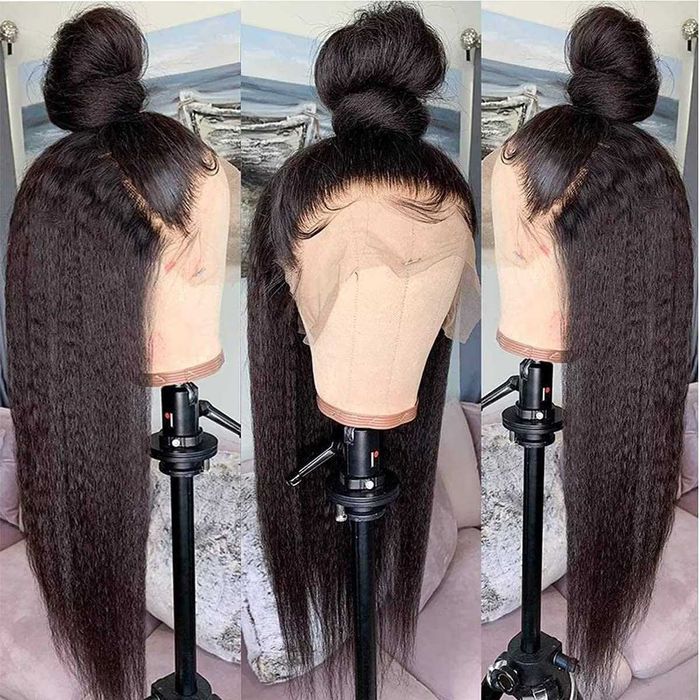 Peruca Cabelo Humano Brasileiro Virgem 45cm 150% Densidade