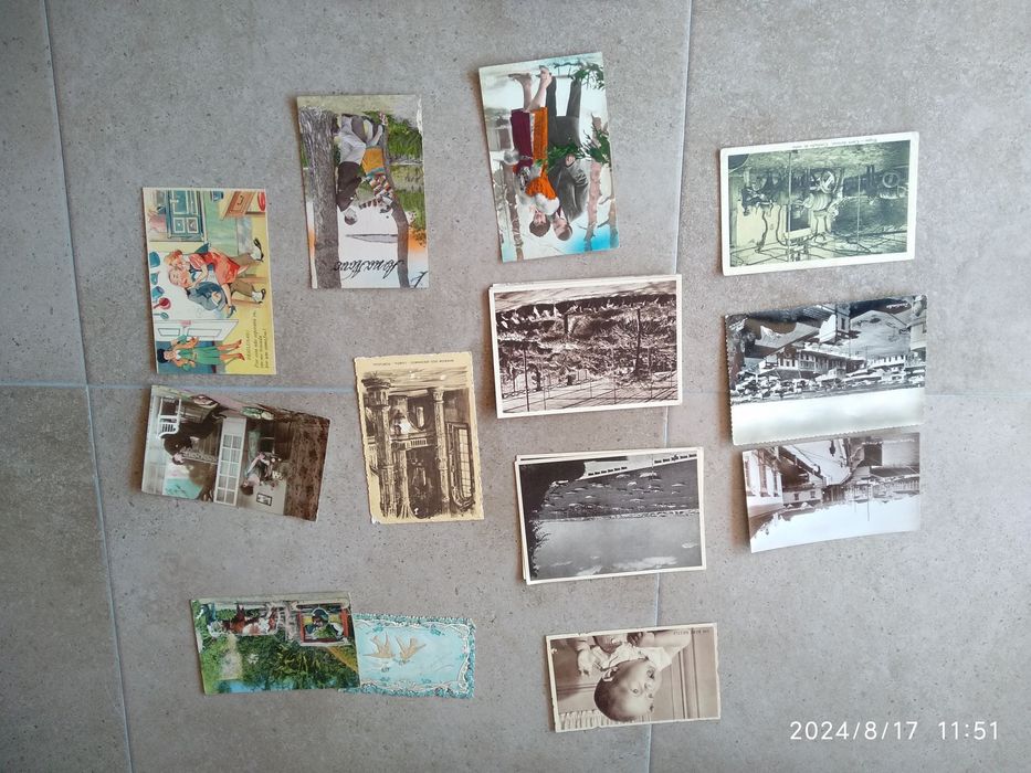 Catorze Postais antigos