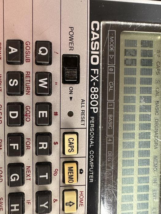 CASIO FX 880P Calculator64740548565378124