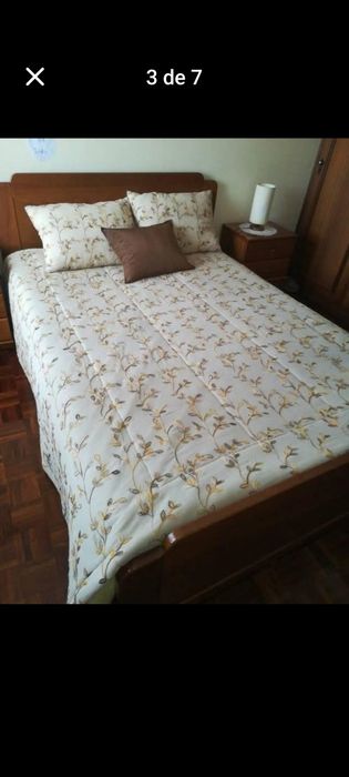 Quarto de casal em madeira