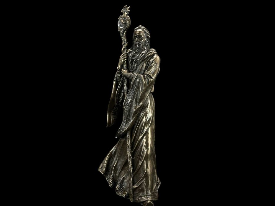 Rzeźba figurka Wielki Czarodziej MERLIN VERONESE WU76427A1