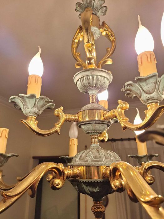 Luminária de teto / lustre clássico