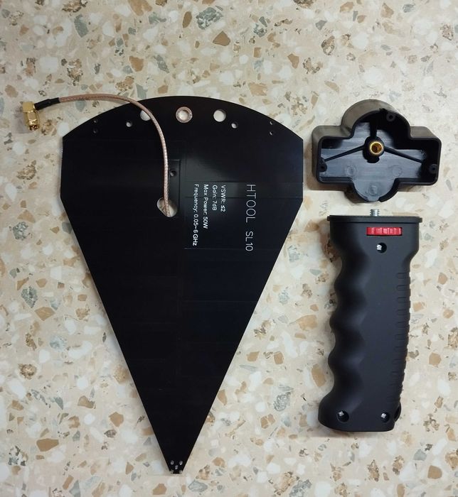 Антена логоперіодична широкосмугова 50MHz-6GHz HTOOL SL10