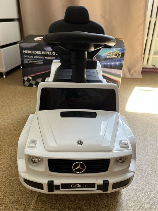 Каталка-толокар Caretero (Toyz) Mercedes G350 D з батьківською ручкою