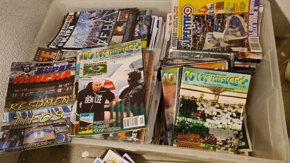 Revistas ultras claques estrangeiras