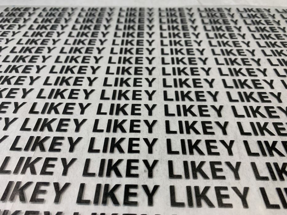 Печать вашей бирки на пленке дтф (Dtf). Бірка термотрансферний друк.