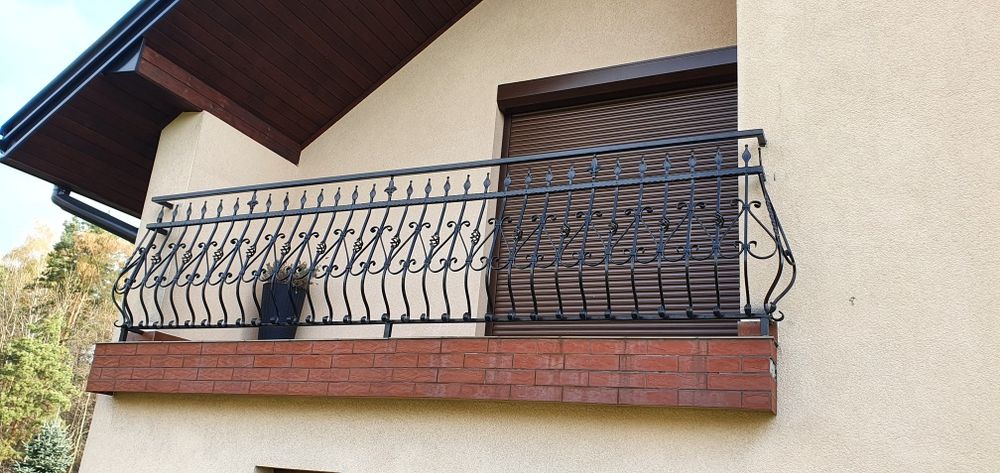 Balustrada balkonowa kuta