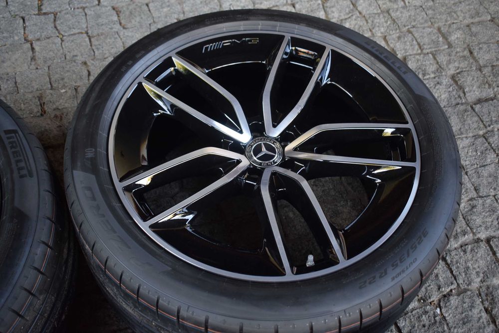 Mercedes AMG GLE w167 coupe C167 lato oryginał 22 cale demo